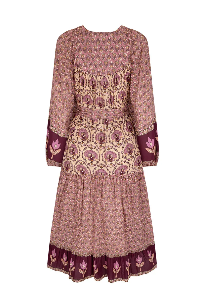 Spell Chateau Boho Gown - Grape