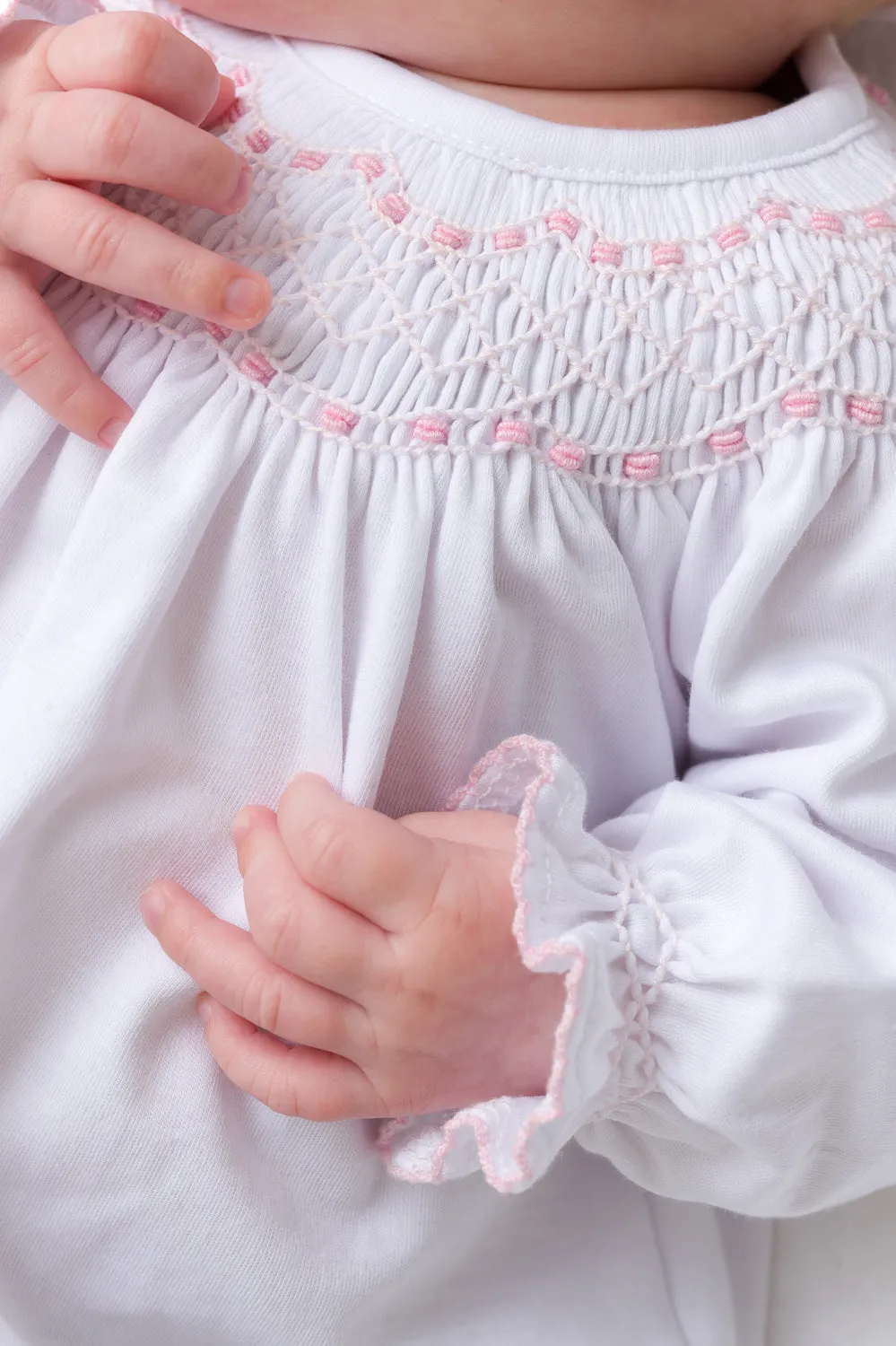 Sweetly Smocked Greeting Gown 3-6M