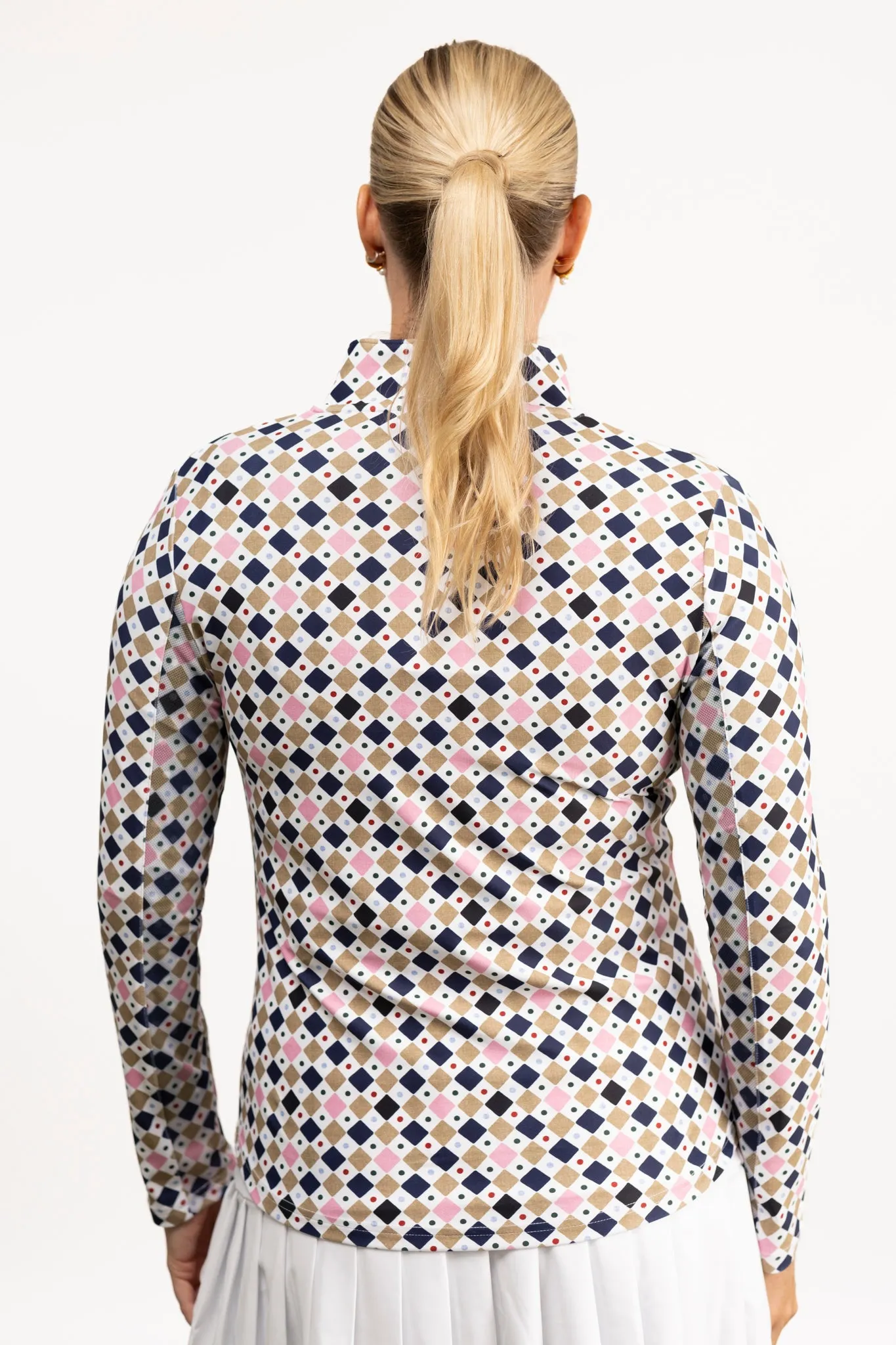 The Ava 1/4 Zip - French Tile