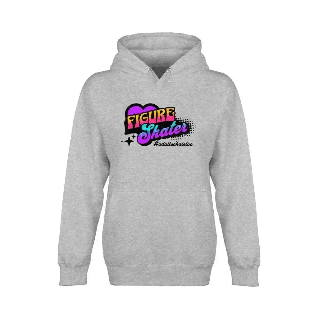 Vintage Figure Skater Unisex Premium Pullover Hoodie