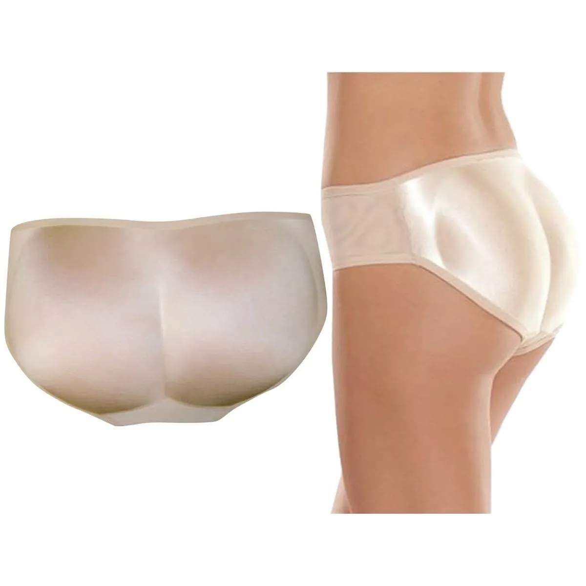 Women's Padded Panty Brief Instant Butt Booster